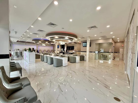 The manicure floor